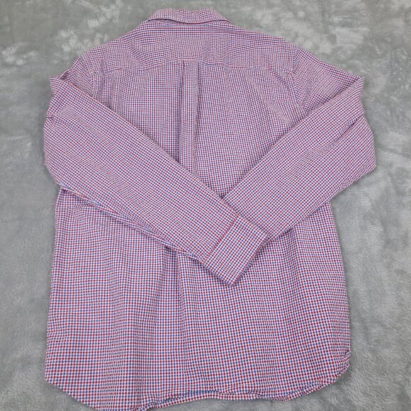Vineyard Vines Men's Gingham Stretch Poplin Shirt‎ Plaid Size Medium - Picture 7 of 7